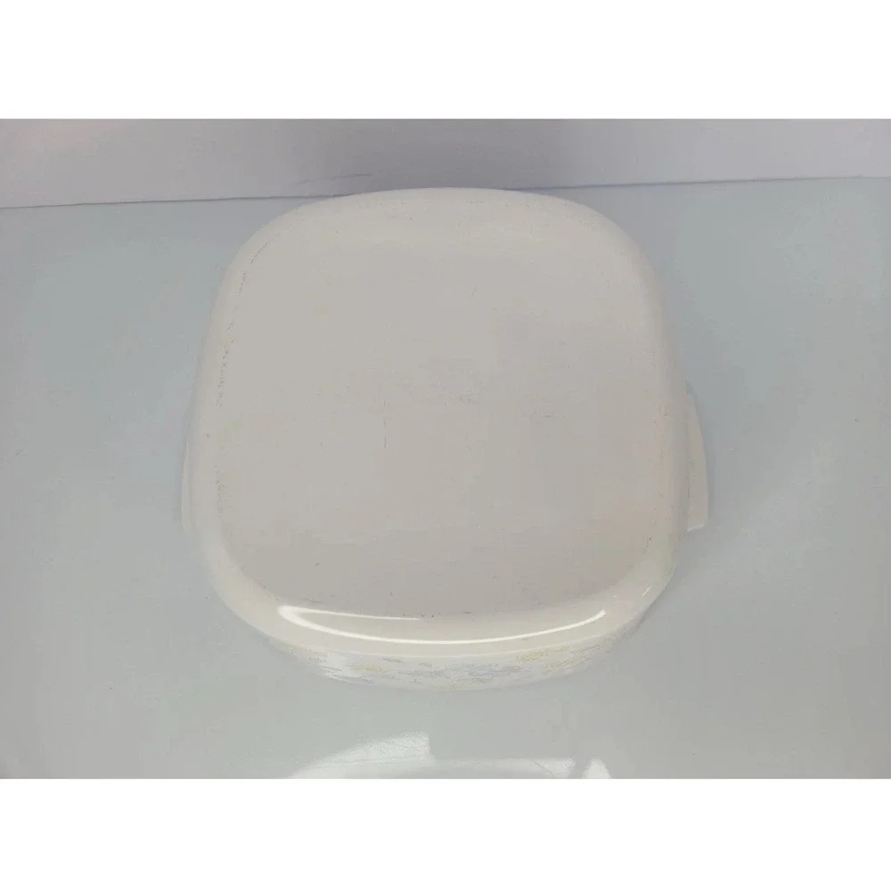 Vintage Corning (A-3-B) 3 Liter Casserole Dish Pastel Bouquet with Lid